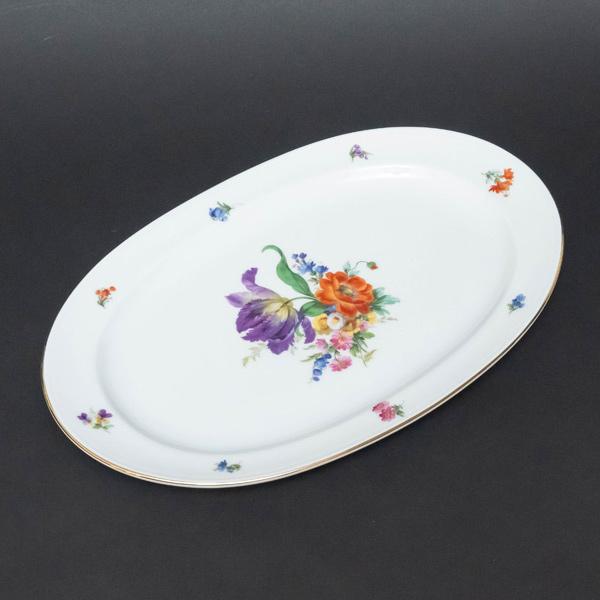 洋風食器ドレスデン？ フェルステンベルグ アンセストラル・ドレスデン オーバルプラター