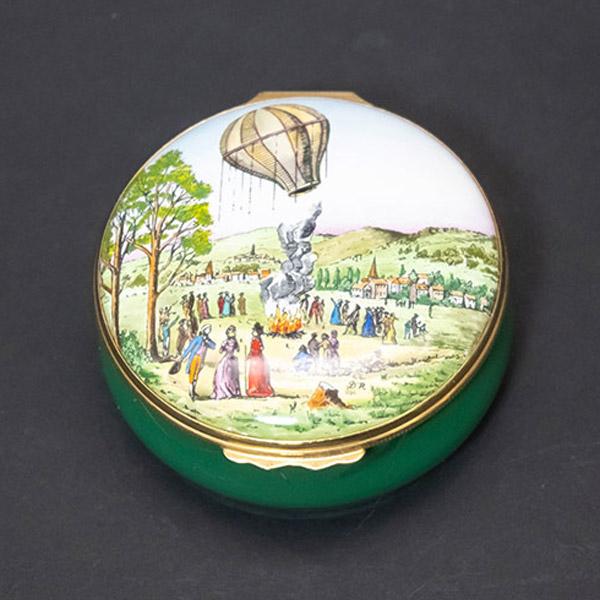 HALCYON DAYS ハルシオンデイズ エナメルボックス（無人熱気球の初飛行