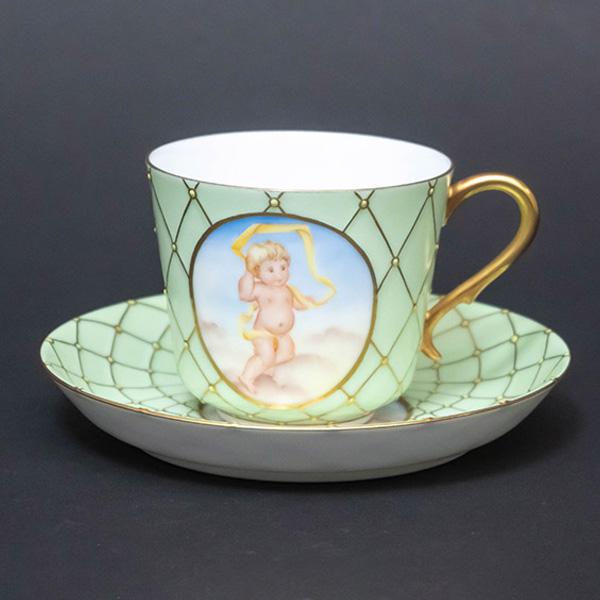 ヘレンド（HEREND） フンボルト（グリーン） カップ＆ソーサー