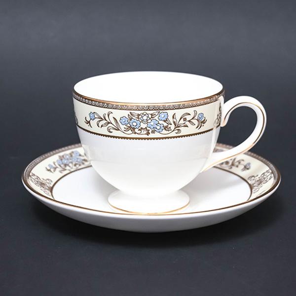 WEDGWOOD（ウェッジウッド） クリブデン ティーカップ＆ソーサー（リー