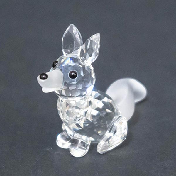 SWAROVSKI（スワロフスキー） キツネ（お座り） ※修復跡あり