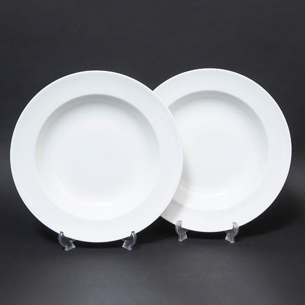 WEDGWOOD（ウェッジウッド） ホワイトコノート 23cmスーププレート（2