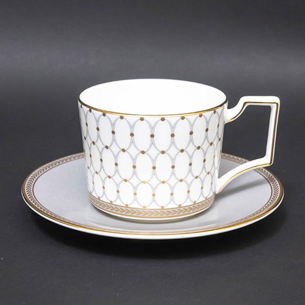 WEDGWOOD ウェッジウッド ルネッサンスグレイ ティーカップ＆ソーサー