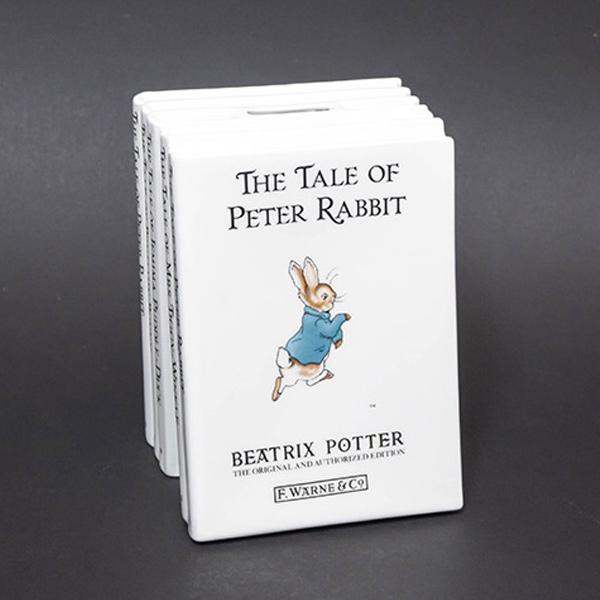 WEDGWOOD（ウェッジウッド） ピーターラビット ブックエンド型 貯金箱