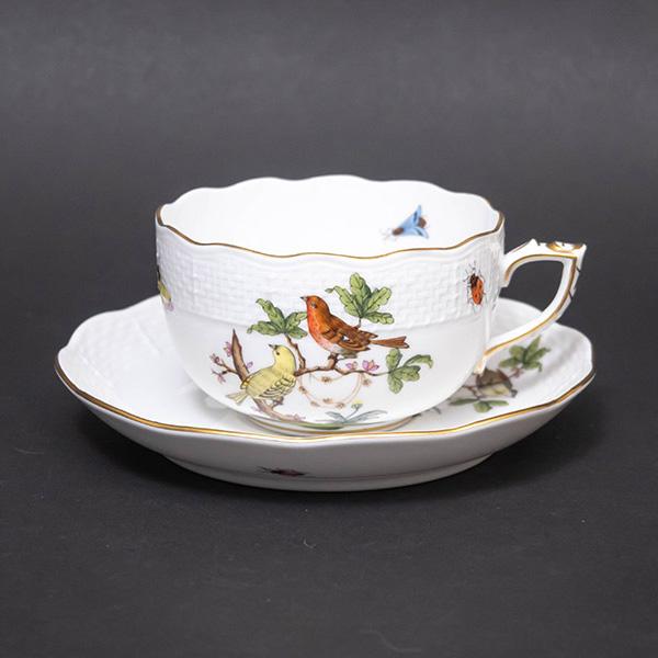 ヘレンドロスチャイルドバードティーカップ他 ヘレンド ロスチャイルドバード ティーカップ＆ソーサー : SELECTORS