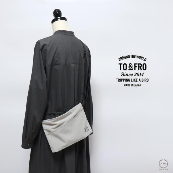 TO&FRO PACKABLE SQUARE（ パッカブルサコッシュ ）日本製 ネイビー