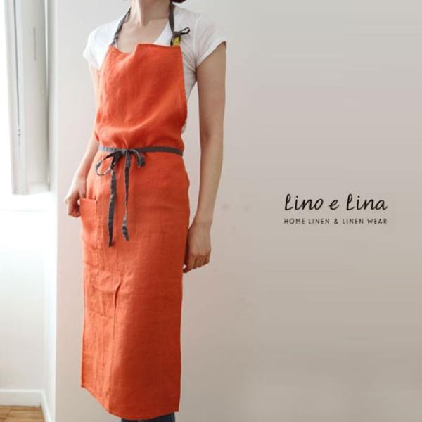 Lino e Lina（リーノエリーナ） フルエプロン マノン・タロッコ : 雑貨