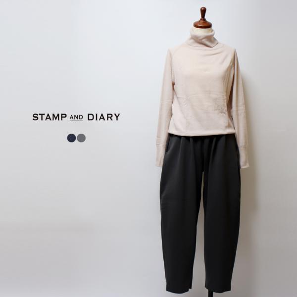 『STAMP AND DIARY』タックパンツ STAMP AND DIARY｜バロア タックパンツ - STAMP AND DIARY HOME