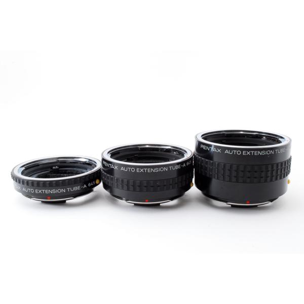 ペンタックス Pentax 645 Auto Extension Tube-A No.1/No.2/No.3 エクステンションチューブ 美品