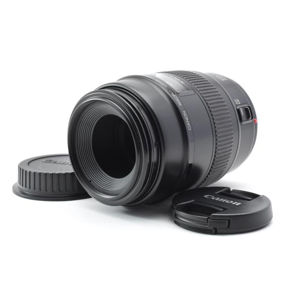 Canon EF 100mm F/2.8 Macro マクロレンズ [未使用に近い美品] 前後キャップ付き
