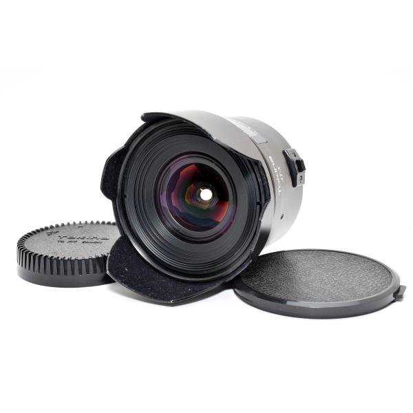 Tokina AT-X AF 17mm f/3.5 ASPHERICAL Canon EFマウント [美品] 前後キャップ付き 広角レンズ