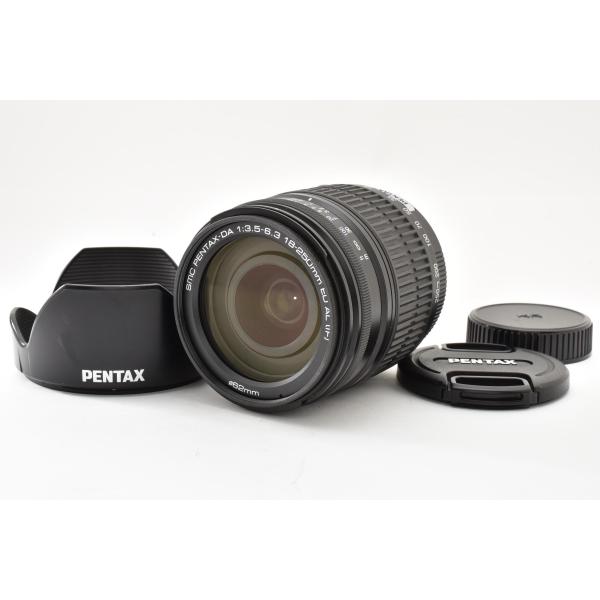 Pentax DA SMC 18-250mm f/3.5-6.3 ED AL IF Kマウント [未使用に近い美品] PH-RBB 62mm レンズフード 前後キャップ付き 望遠ズーム