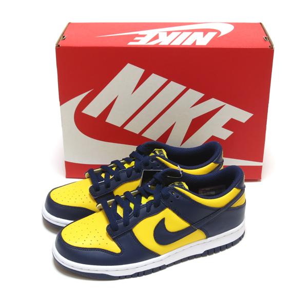 NIKE DUNK LOW Michigan 24cm　ナイキ　スニーカー NIKE SPORTSWEAR NSW DUNK LOW GS 