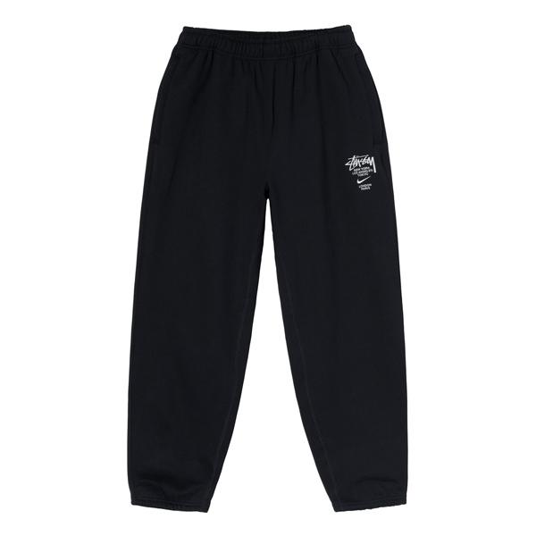 STUSSY x NIKE NRG ZR FLEECE PANT BLACK SWEAT PANTS ( ステューシー ナイキ コラボ フリース スウェットパンツ ブラック 黒 ) STUSSY x NIKE NRG ZR FLEECE PANT BLACK SWEAT PANTS ( ステューシー ナイキ コラボ フリース スウェットパンツ ブラック 黒 )