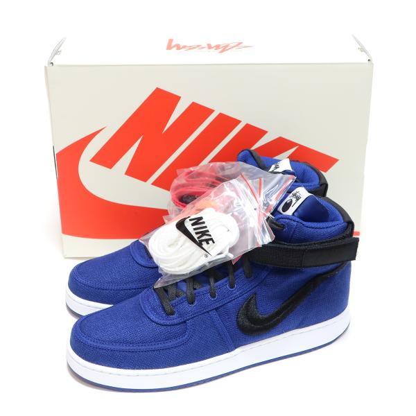 NIKE STUSSY x VANDAL HIGH SP DEEP ROYAL BLUE/BLACK-WHITE