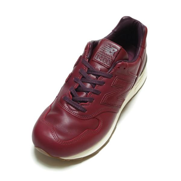 NEW BALANCE M1400BR HORWEEN LEATHER BURGUNDY/WHITE MADE IN USA