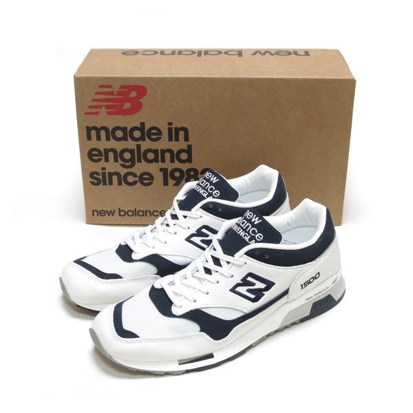 NEW BALANCE M1500WWN 30th ANNIVERSARY WHITE/NAVY MADE IN ENGLAND 