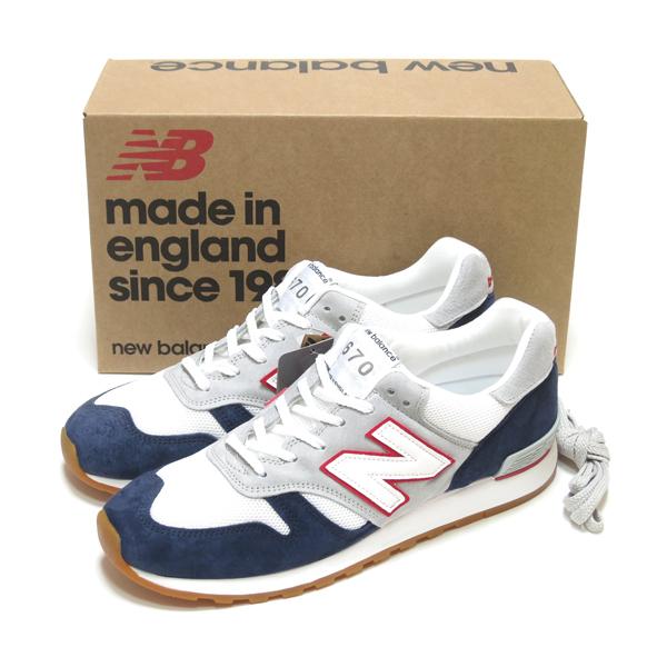 靴 New Balance M670GNW made in UK 1300シリーズ NEW BALANCE M670GNW GRAY/BLUE MADE IN ENGLAND