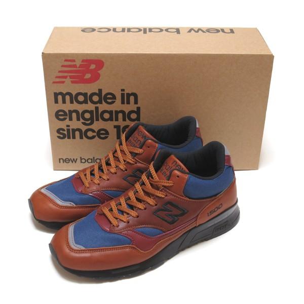 UK製MH1500TN新品25cmミッドカットMID茶紺RAINERカラー英国製 New Balance NEW BALANCE MH1500TN TAN MADE IN ENGLAND