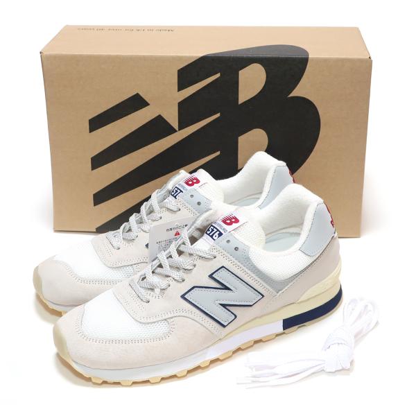 576シリーズ 訳あり品☆白いシューレース無し NEW BALANCE OU576VSW