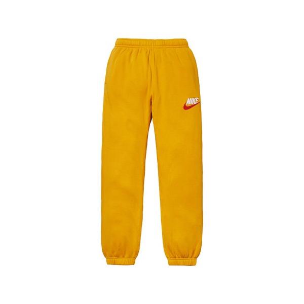 18AW Supreme/Nike Sweatpant Mustard Yellow ( シュプリーム ナイキ 