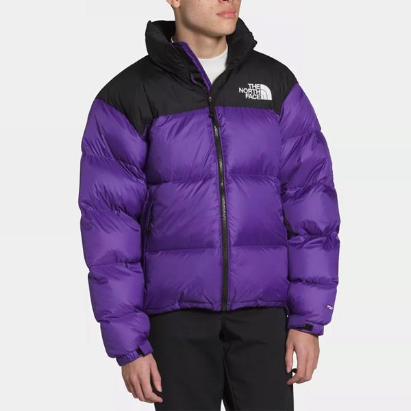 THE NORTH FACE ダウン ヌプシ 紫 L