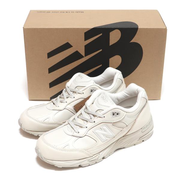 991シリーズ NEW BALANCE W991OW OFF WHITE LEATHER MADE IN UK WOMENS