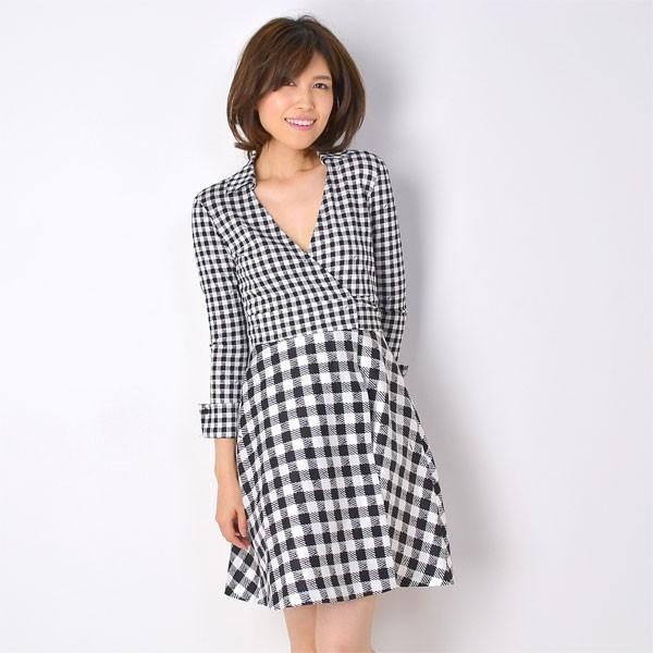 Diane Von Furstenberg ダイアンフォンファステンバーグ ギンガム チェック ラップ ワンピース レディース 15春夏 Buyee Servicio De Proxy Japones Buyee Compra En Japon