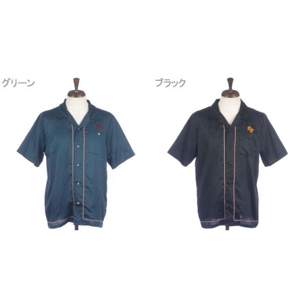 Rotar ローター 刺繍 カジュアル タック 半袖 シャツ メンズ 2015春夏