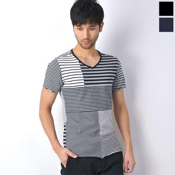 Wjk ダブルジェイケイ パッチワーク ランダム ボーダー Tシャツ メンズ 15春夏 Buyee Buyee Japanese Proxy Service Buy From Japan Bot Online