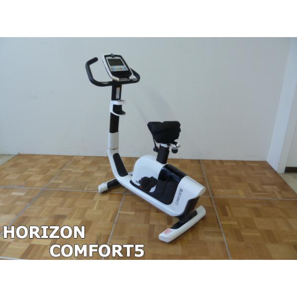 中古】HORIZON COMFORT5 家庭用 エアロバイク アップライトバイク