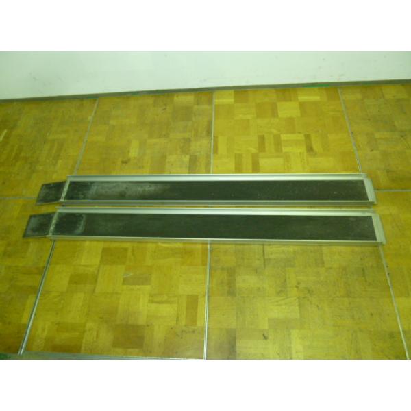 中古】アルミ スロープ 2本セット 走行 幅180×長1800mm 車椅子 移動