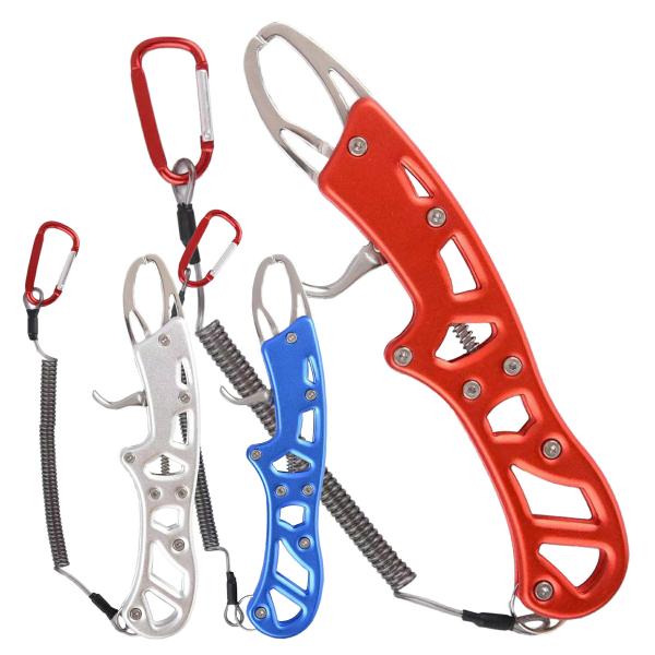 フィッシュグリップ 釣り キャッチャー 魚 フィッシュ フィッシング プライヤー トリガー 掴み ステンレス製 ロープ カラビナ付き※こちらは一部の情報のみ表示しております。　必ず下部の【すべて見る】から全ての情報をご確認ください。