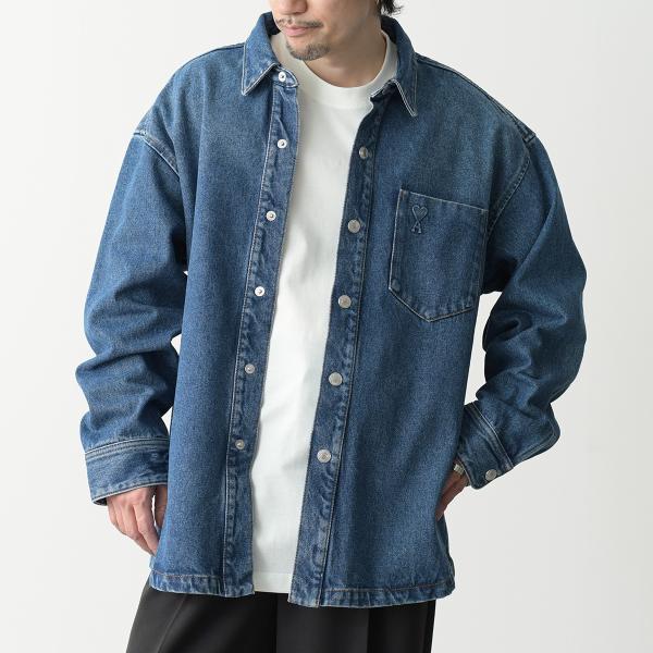 amiparis オーバーサイズデニムシャツ メンズ xxs 楽天市場】AMI PARIS アミ パリス Ami Denim Shirts デニム