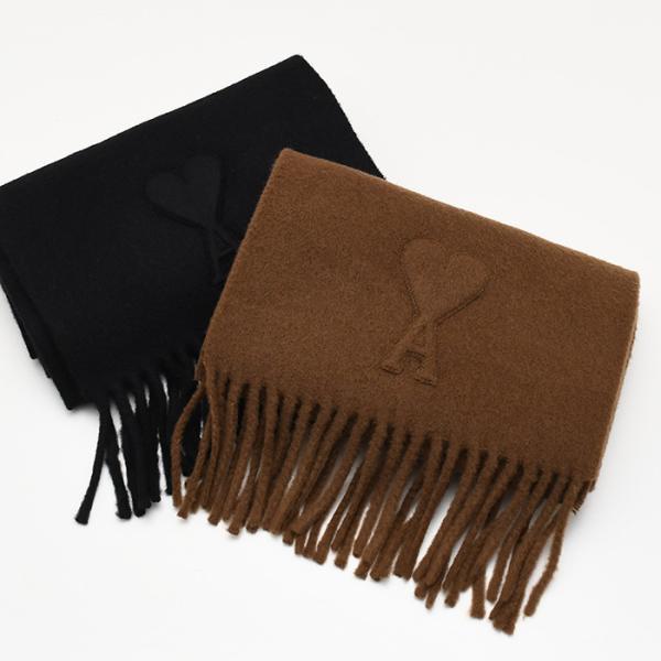 AMI Alexandre Mattiussi アミパリス Ami De Coeur マフラー ウール