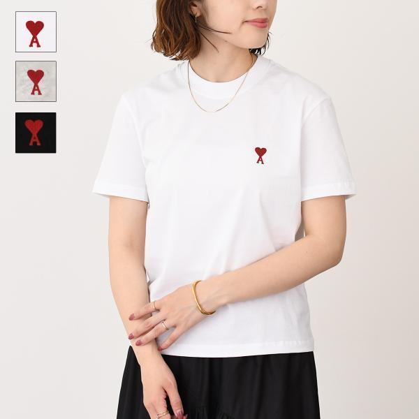 AMIPARIS/AMIDECOEURクラシックフィットTシャツXS AMIPARIS/AMIDECOEURクラシックフィットTシャツXS