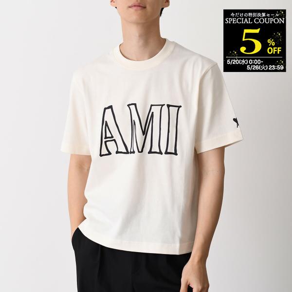 トップス ami AMI Alexandre Mattiussi アミパリス Tシャツ トップス Ami Paris