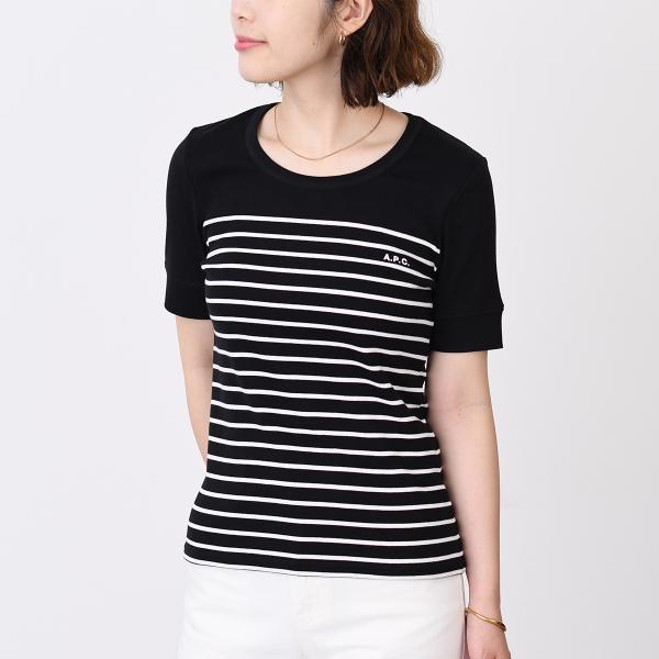 【新品】a.p.c. アーペーセー Tシャツ ハイネック Mサイズ A.P.C.（アーペーセー） APC トップス ALEXANDRA Tシャツ COGWS F26340