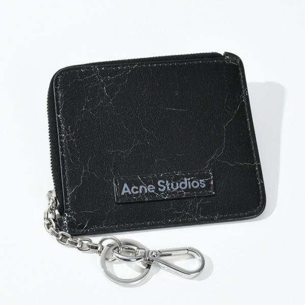 【新品未使用】Acne Studios ジップレザーウォレット キーリング 新品未使用】Acne Studios ジップレザーウォレット キーリング