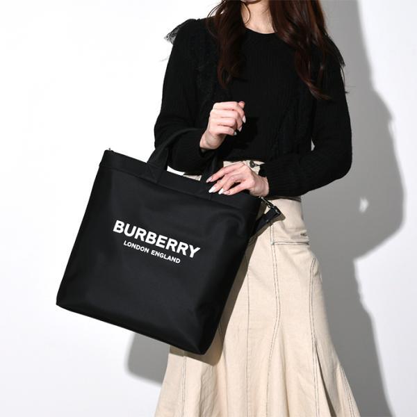 BURBERRY バーバリー バッグ トートバッグ ロゴプリントナイロントート