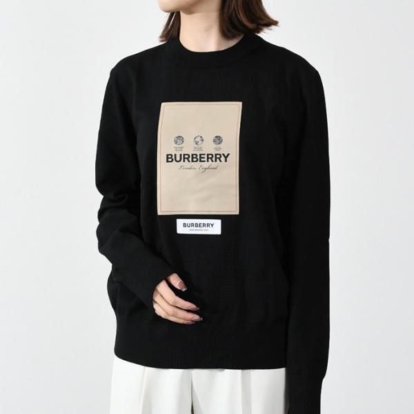 BURBERRY バーバリー セーター ニット トップス ラベルアップリケ  