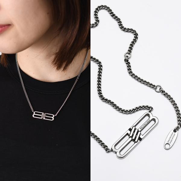 BALENCIAGA（バレンシアガ） ネックレス アクセサリー BB ICON 696223