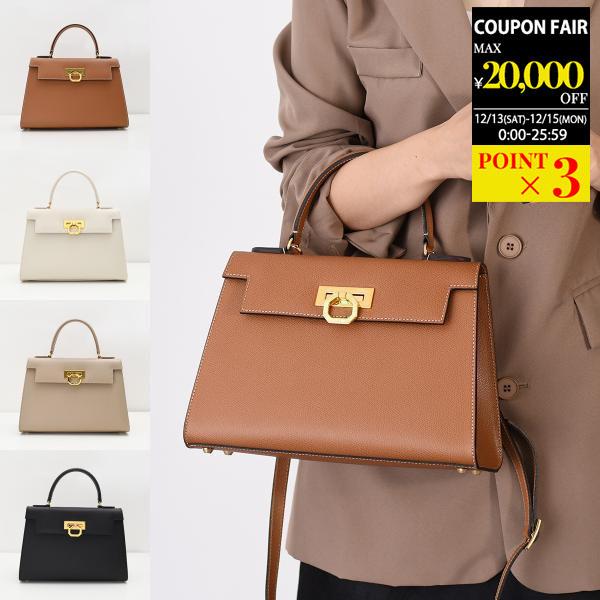 CARBOTTI カルボッティ ハンドバッグ ELENA 243 レディース ブラウン