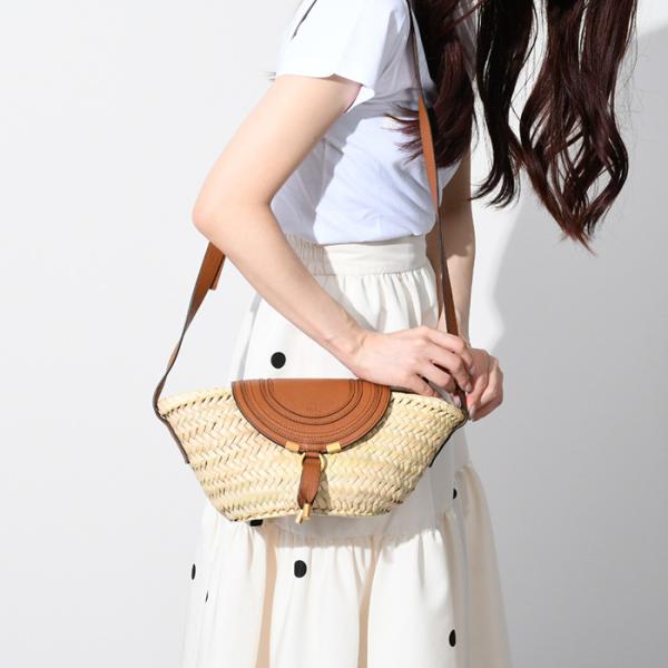 最大5000円OFFクーポン CHLOE クロエ かごバッグ MARCIE スモール