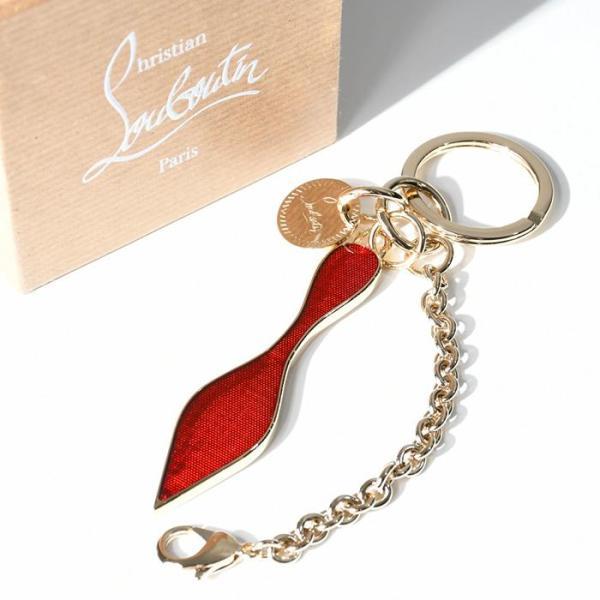 CHRISTIAN LOUBOUTIN クリスチャン ルブタン キーリング キーホルダー チャーム Red Sole 1225240 レディース  レッド 赤 人気 ギフト