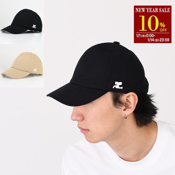 courreges（クレージュ） 帽子 キャップ シグネチャーACコットン