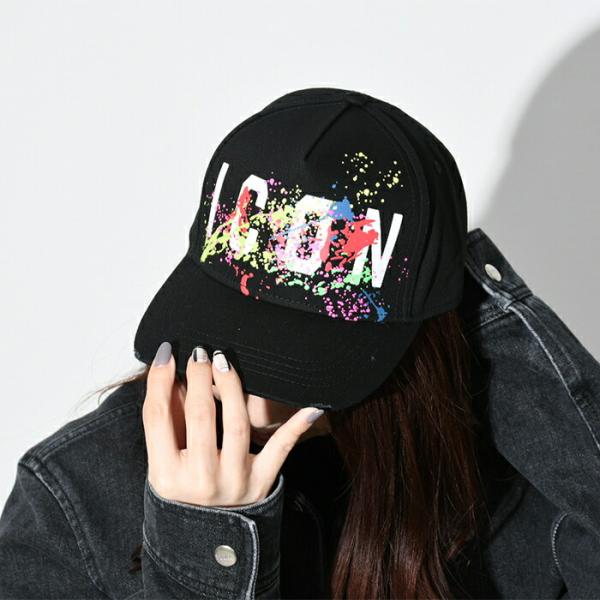 D SQUARED2 ディースクエアード キャップ 帽子 ICON SPLASH