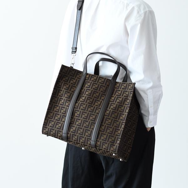 FENDI フェンディ バッグ FFジャカード トートバッグ 7VA390 AG0M 