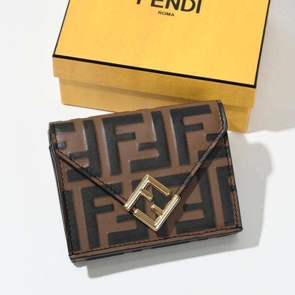 【新品】フェンディ FENDI 8M0480 ADYM 三つ折り財布 レディース FENDI フェンディ 8M0480 ADYM 三つ折り財布 レディース 財布