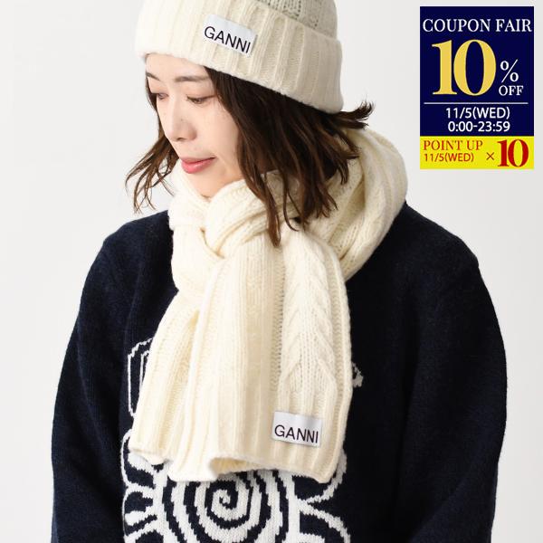 GANNI マフラー GANNI マフラー 「GANNI / ガニー」Mohair Gradient Scarf